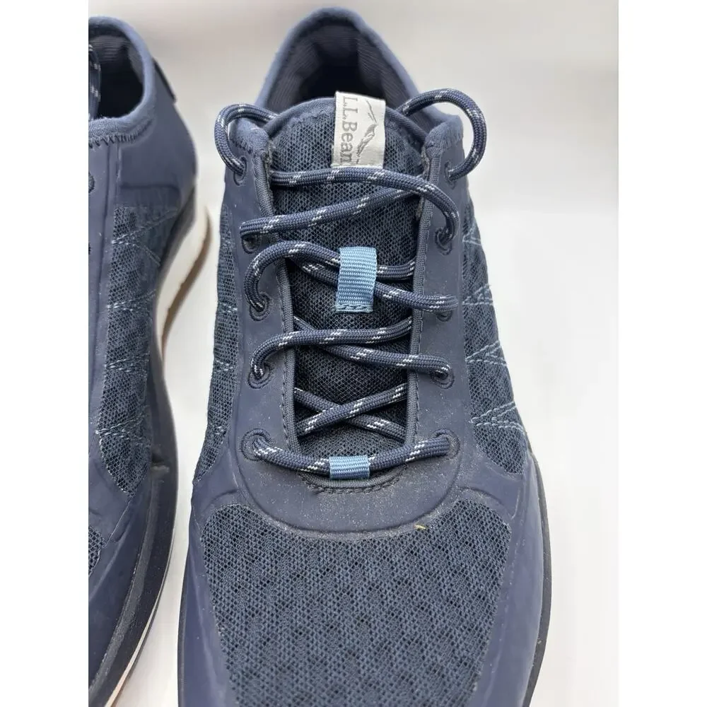 L.L.Bean Men’s 9 Navy Comfort Walking Sneakers Lightweight Casual Shoes
